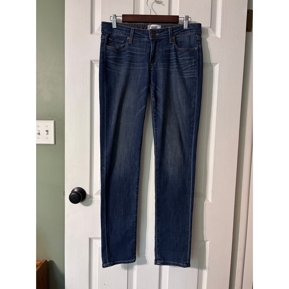 Paige Jimmy Jimmy Skinny Jeans Women's Size 27 Medium Wash Denim Straight Leg